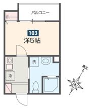 MELDIA小川の間取り画像