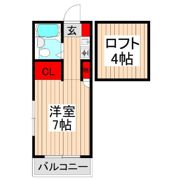 K－4の間取り画像