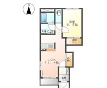 L Rの間取り画像