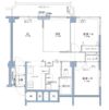 荻窪パーク・マンションの間取り画像