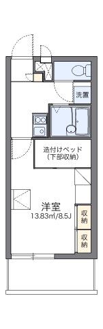 レオパレス高良の間取り画像