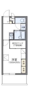 レオパレス高良の間取り画像