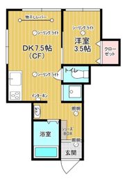 サンハイム明和の間取り画像