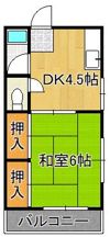 ライフピュア大浦の間取り画像