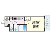 プレサンス難波デヴァンテの間取り画像