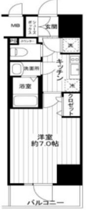 ファーストステージ梅田WESTの間取り画像