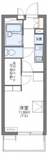 レオパレスフラッシュステージの間取り画像