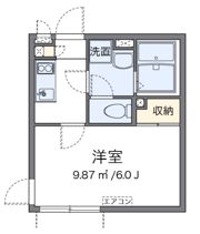 クレイノSunrise上篠崎の間取り画像