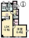 グランドール津高 弐番館の間取り画像