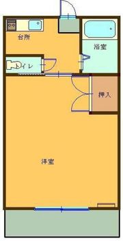 リトルハイム旭 五六号館の間取り画像
