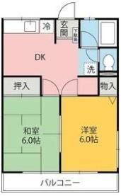 シティハイム上之手の間取り画像
