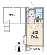 ユーズ・アークⅠの間取り画像