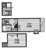 JLBグランエクリュ東小金井の間取り画像