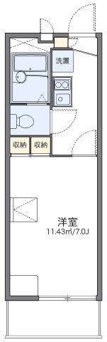 レオパレスエスペランサの間取り画像
