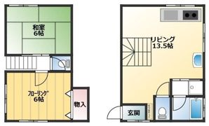 清水が丘戸建の間取り画像