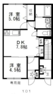 Bonhour Hの間取り画像