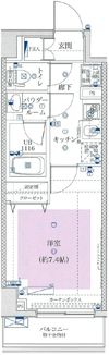 ユリカロゼ西新井の間取り画像