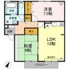 ハイカムール田中 B棟の間取り画像