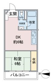 秀和東十条レジデンスの間取り画像
