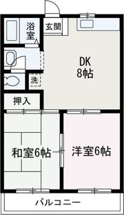 アネックス朝霞の間取り画像
