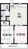 アネックス朝霞の間取り画像