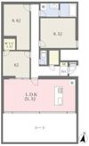 HARVEY RESIDENCE日和の間取り画像