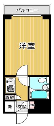 ヴィラージュ行徳の間取り画像