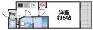 エスリード大阪 NAGAHORI GATEの間取り画像