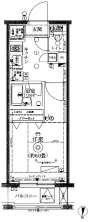 リアルテ錦糸町の間取り画像
