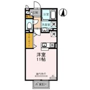 モナリエ杉木 Aの間取り画像