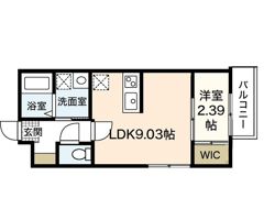 セブンプロート庚午南の間取り画像