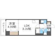 ACT DOORS 天六の間取り画像