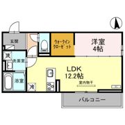 クレッシア住吉町の間取り画像