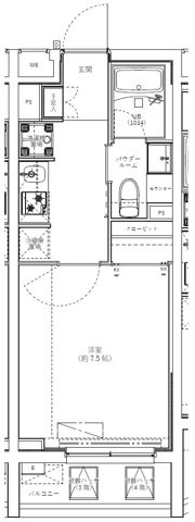GENOVIA学芸大学の間取り画像