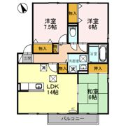 ハイツRの間取り画像