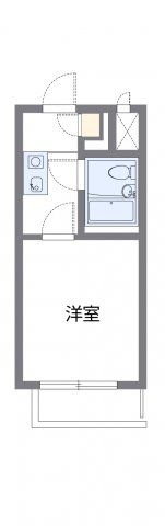 レオパレスグリーンの間取り画像