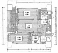 リーガル梅田Ⅱ 1003の間取り画像