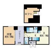 ネクストオーク大名の間取り画像