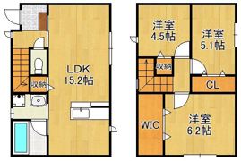 サンラプロ西鳴水A棟の間取り画像