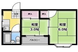 T．K．コーポの間取り画像