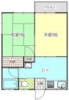 いさみハイツの間取り画像