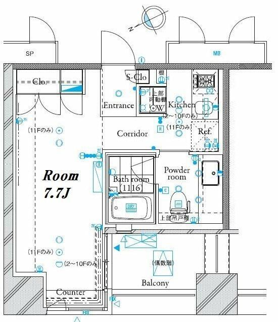 間取図