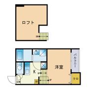 クレインハイツ大橋の間取り画像