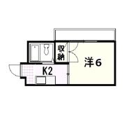 スカイコーポ温品の間取り画像