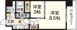 メゾン山城の間取り画像