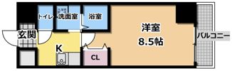 フォーリアライズ千林ヴァロの間取り画像