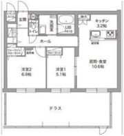 ジュノール千歳真々地の間取り画像