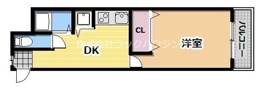 ラルゴ四條畷の間取り画像