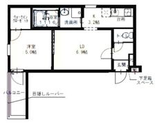 フジパレス関目高殿の間取り画像