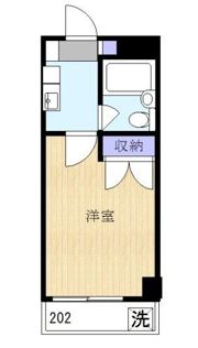 スクエアハイムⅢの間取り画像